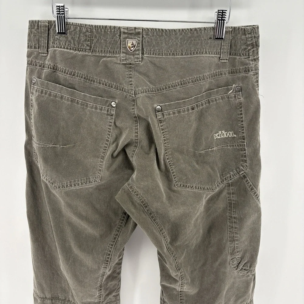 Kuhl Revolvr Pants Men 32X30 Brown Patina Dye Hiking Work Utility